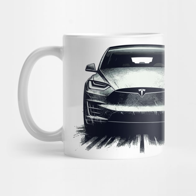 Tesla Model X by Vehicles-Art